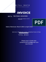 Dnote-P&S Invoice PREMIUM Service March 25 To April 24
