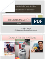 1-Donante de Sangre