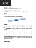 Lesson 3 Passive and Active Listening