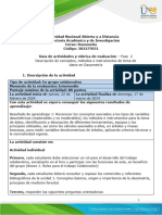 Guia de Actividades y Rúbrica de Evaluación - Unidad 1 - Fase 2 - Descripción de Conceptos, Métodos e Instrumentos de Toma de Datos en Dasometría