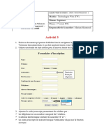 Activité 3 Moodle