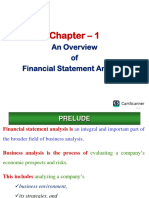 CH-1 - Overview of Fin STM Analysis