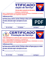 Certificado Serviço PG
