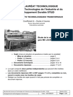 Sti2d Enseignements Techno Transverseaux 2014 Metropole Sujet Officiel