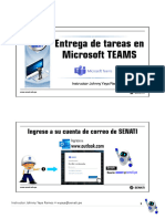 Guía - Entrega de Tareas en Microsoft TEAMS