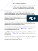 Research Paper On e Commerce PDF