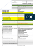 Contoh Matriks Monitoring Kesesuaian Dengan Regulasi