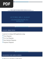 Lecture 2 Designing OOP Applications With Class, Use Case, State Machine and Sequence Diagrams