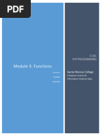 Module3 Functions