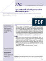 O Uso Da Fotobiomodulação Na Dificuldade de Deglutição em Indivíduos Que Desenvolveram A Forma Grave Da COVID-19