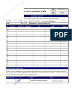 Registro Difusión Estandar QB2-0000-SSO-STD-009 HM