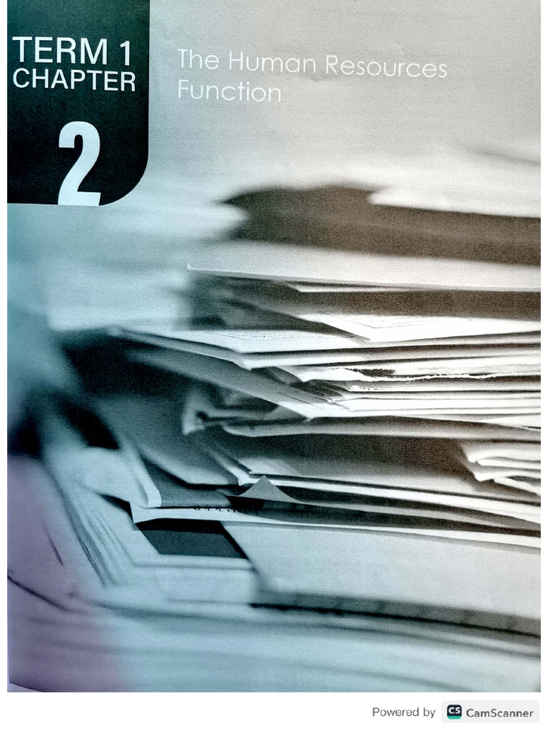 HR Term One | PDF