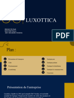 Projet Marketing (Luxottica)