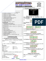 Apostila de Potenciação e Radiciação - 9º Ano (7 Páginas, 31 Questões)