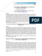 Olhares Negros Sobre o Território No Combate Às