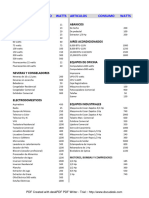 Consumo Energetico Watts PDF