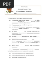 C.N.7 - Terra Um Planeta Com Vida