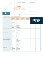 Handout 10 Child Activity Matrix