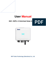 Invt Xg1 5ktl S User Manual v1.0