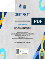 Sertifikat Peserta Literasi DigitalNOMOR - 27989631 - 37-30788 - LITDIG - 2024