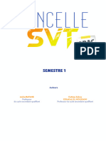 Etincelle 2bac SC-PC SVT Sem1