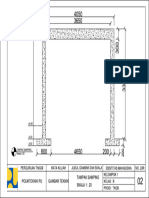 Polikteknik Pu Gambar Teknik Tampak Samping SKALA 1: 20