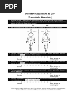 Questionário WOMAC para Osteoartrite | PDF | Osteoartrite | Dor