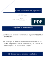 Introducción A La Econometría