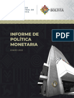 BCB Informe de Política Monetaria Ene23