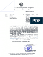 Surat Pelaksanaan Pelaksanaan Rakortekrenbang Daerah Tahun 2024 - Kepada Sekda Kabupaten Kota
