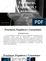 Fracturas, Esguinces y Luxaciones