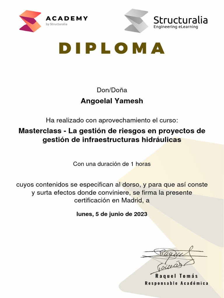 Masterclass - La Gestin de Riesgos en Proyectos de Gestin de ...