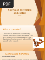 Corrosion Prevention and Control