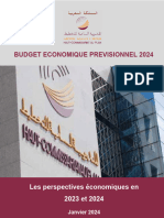 Budget Économique Prévisionnel 2024 - La Situation Économique en 2023 Et Ses Perspectives en 2024 (Version Français)