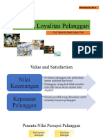 Analisis Loyalitas Pelanggan