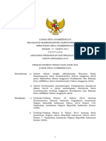 Perdes APB Desa 2018