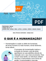A Trabalho Humanização - PPTM