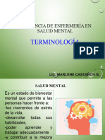 1ra Terminologia SALUD MENTAL