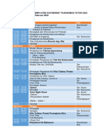 Jadwal Kegiatan Employee Gathering PKM Tutar PDF