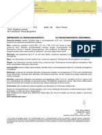 Impressão Ultrassonográfica: Ultrassonografia Abdominal: Canoas, 03 de Junho de 2022