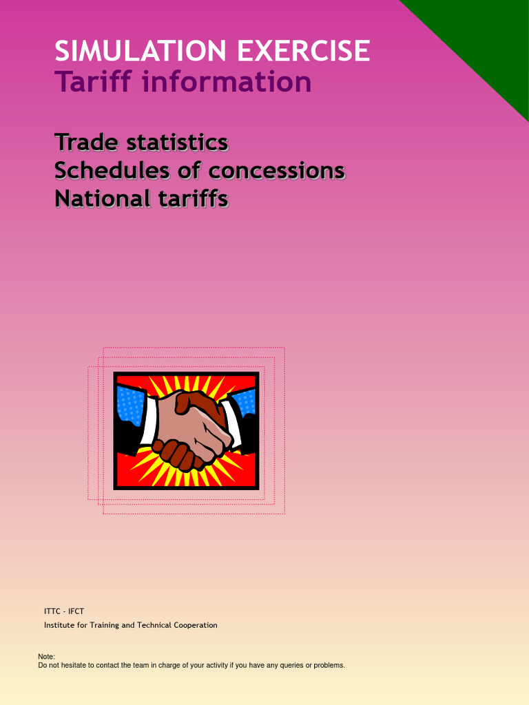 Trade Tariff Info & Simulation | PDF