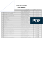 Calendario - Examenes 6to. Bachilletaro Gral