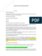 Apuntes de Teoria Democratica