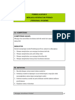 Modul Kesehatan Diri