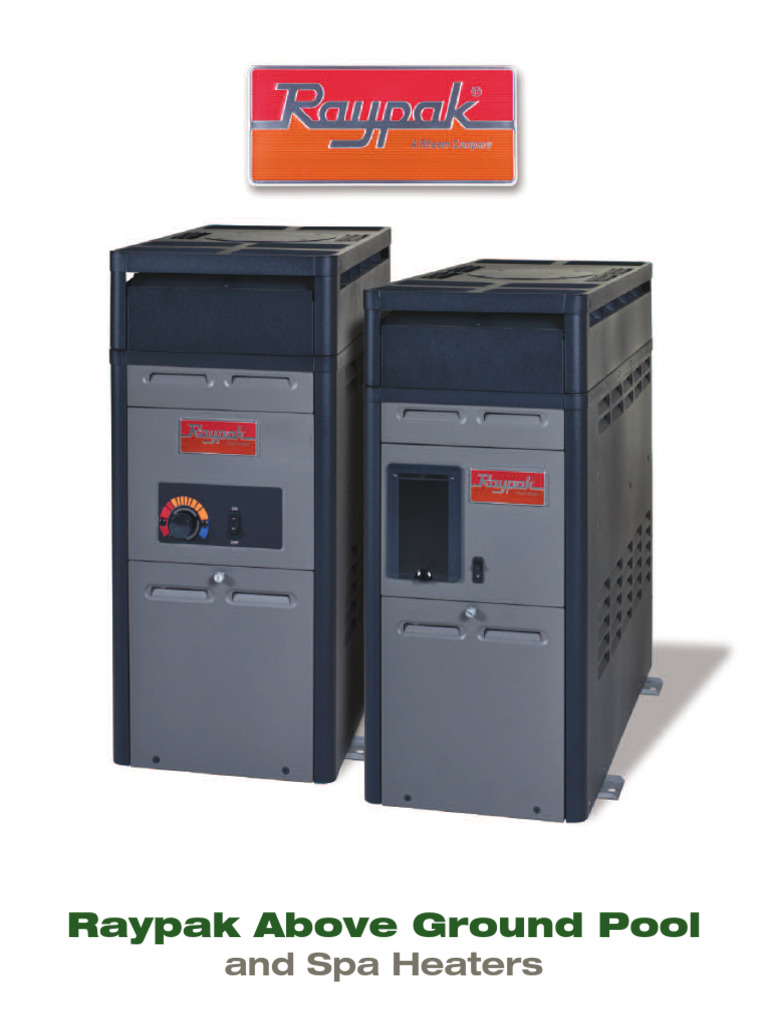 Raypak 106 y 156 Ago 2013 Download Free PDF Thermostat Heat Exchanger