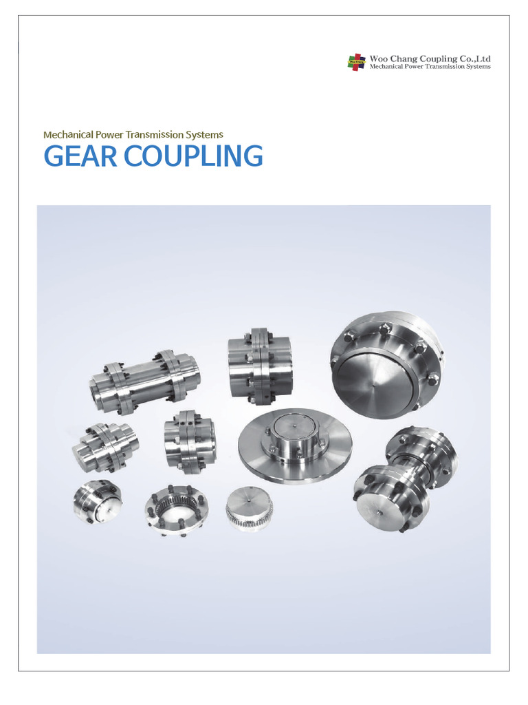 Gear Coupling PDF Gear Machines