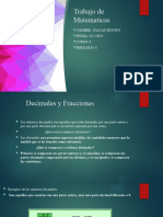 Trabajo de Matematicas