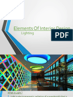 T Elements of Interior Design-Part 4 Lighting