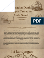 Folio Sejarah-Mencipta Tamadun Sendiri