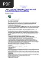 Download Tiga Doktrin Hukum Kedokteran by Erlynita M Nebula SN71785848 doc pdf